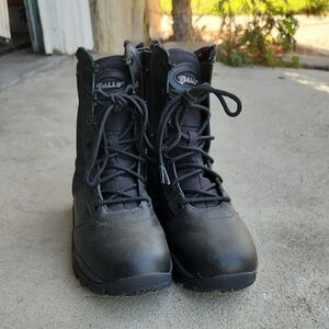 Black Combat & Moto Boots for Women
